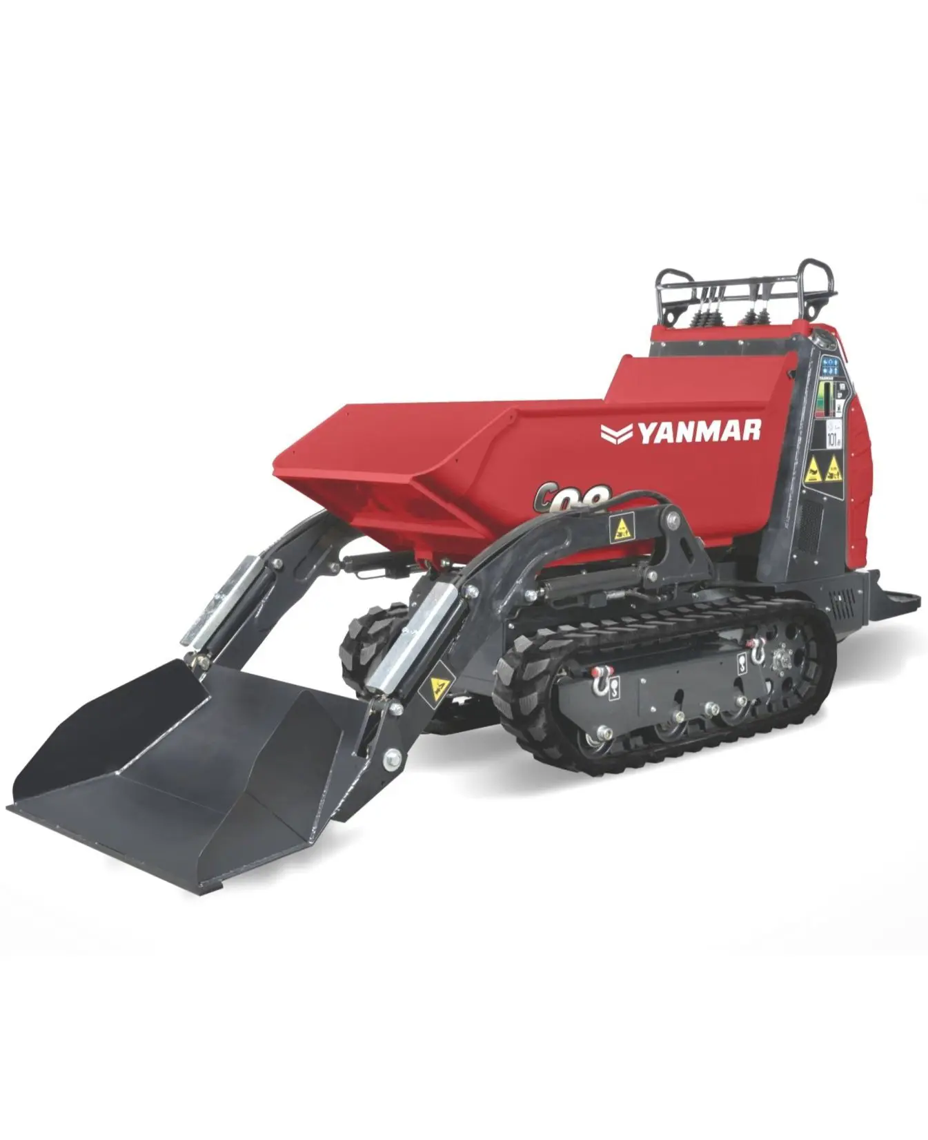 Crawler mini carrier, self loading